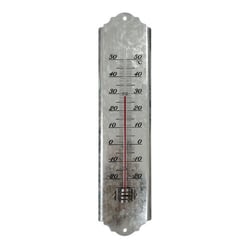 Thermomètre traditionnel zinc XL 30 cm