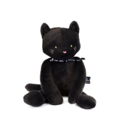 Peluche Chat Meloe - 37 cm Anthracite MA0260 - Ma lou Tradition