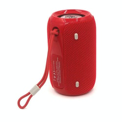 Enceinte Bluetooth Portable Étanche Sans Fil Avec Son Clair Et Puissant 80dB Rouge YONIS