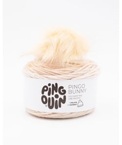 Pelote de laine Pingo Bunny - 100GR - Pingouin Slow Ecru