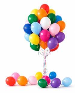 Ballon Ø 23cm - lot de 50