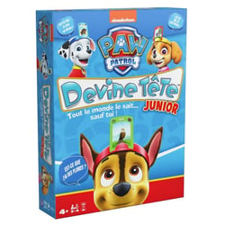Devine tete pat patrouille junior - paw patrol - spin master - 20148625 - jeu de societe enfant