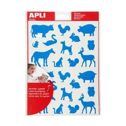 Apli Agipa - Gommettes permanentes Animaux de la ferme x 240