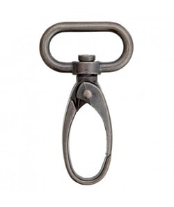 Mousqueton 30mm - Prym Acier Antique gris