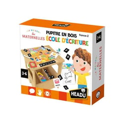 Jeu écriture et lettres Headu Pupitre en bois École d'écriture