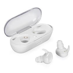 Ecouteurs Bluetooth 5.0 Etanches Avec Boîte De Charge Et Appels HD Blanc YONIS
