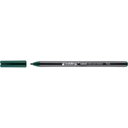 Lot de 5 feutres de coloriage pointe ronde moyenne - EDDING - Vert bouteille - 2 mm