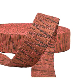 Sangle ethnique 38mm rouille au mètre