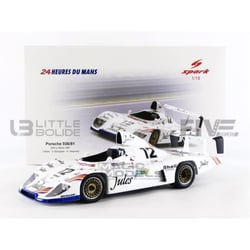 Voiture Miniature de Collection - SPARK - PORSCHE 936/81 - Blanc - Le Mans 1981