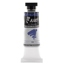 Peinture à l'huile fine en tube bleu plombé 45ml - Amt