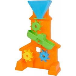 Moulin a sable et a eau orange - jouet de sable - jeu plein air - 1244a
