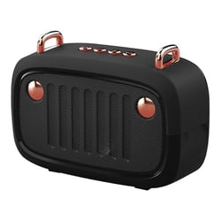 Enceinte Bluetooth Mini Subwoofer Portable Son HIFI Carte FM Autonomie 4h Noir YONIS