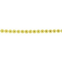 Galon en cire, 24x1 cm, or, 1 pce