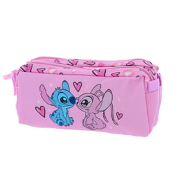 Trousse Stitch & Angel Univers 23 CM Haut de gamme - 2 compartiments