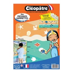 Gommettes - atelier fresque mer - Cléopâtre