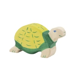Figurine Holtztiger Tortue JAUNE