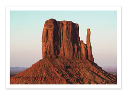 Affiche 30 x 40 cm - Monument Valley Sunset - Philippe Hugonnard