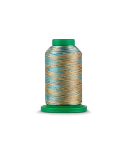 Cône de fil à broder Isacord n°40 Multicolore - 1000m - Amann Mettler 9978 multicolore