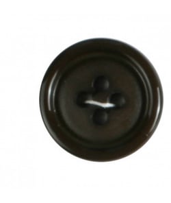 Carte de 3 boutons rebord marron 25mm - Distrifil Marron