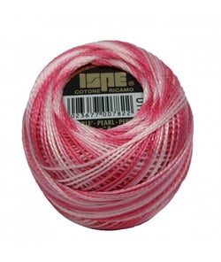 Coton perlé ISPE N°8 - 10GR - Distrifil 011 Rose