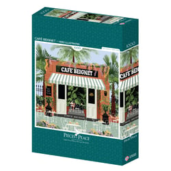Puzzle 1000 pièces - Café Beignet - Pieces & Peace