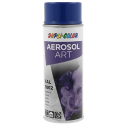 Spray de peinture - Bleu outremer - RAL 5002 - Brillant - Tous supports - Aérosol Art
