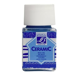 Peinture pour céramique - Bleu ciel - Lefranc Bourgeois - Flacon de 50ml
