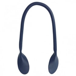 Lot de 2 anses de sac modernes 60 cm bleu marine