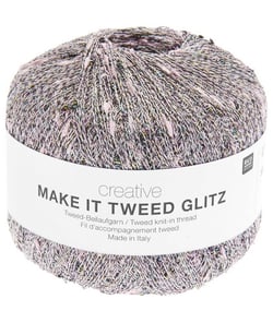 Creative Make It Tweed Glitz de Rico Design : Une touche d’éclat pour des créations scintillantes 03 Rose
