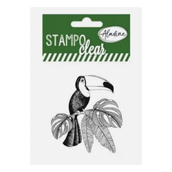 Tampon transparent scrapbooking Aladine TOUCAN