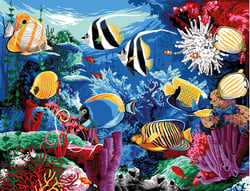 Canevas Margot Aquarium 60x80 cm