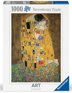 Puzzle 2D 1000 pièces - Le Baiser / Gustav Klimt - Ravensburger