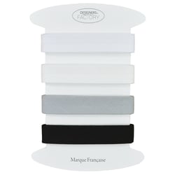 Lot de 4 Biais coton unis - 2 mètres par couleur - designers-factory (Lot F)