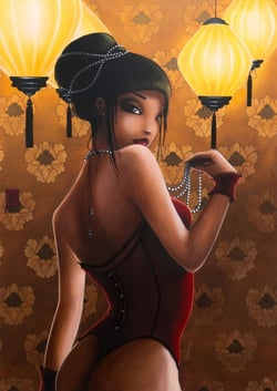 Puzzle 1000 pièces - Misstigri - Chinese Lantern - Grafika