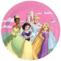8 Assiettes Princesses World