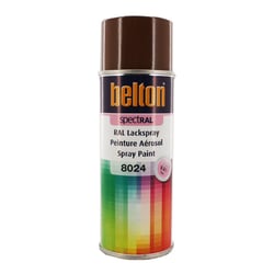 Spray de peinture Belton Spectral RAL8024 Brun beige 400ml