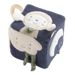 Cube d'activités bébé en coton bio