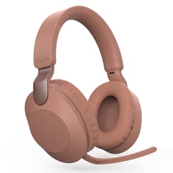 Casque Audio Bluetooth 5.1 Pliable Réduction De Bruit Longue Autonomie Rouge YONIS