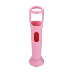 Protection Silicone Antichoc Pour Microphone Sans Fil Avec Base De Rangement Rose 2 YONIS