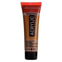 Peinture acrylique en tube - Terre de Sienne naturelle - 234 - Amsterdam - 20ml
