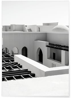 Affiche Murs Noir et blanc | A3 : 29,7x42cm