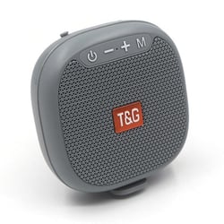 Mini Enceinte Bluetooth Étanche Portable Avec Radio Et Fonction TWS Gris YONIS