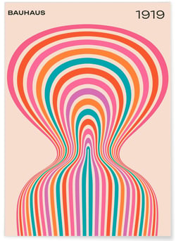 Affiche Bauhaus 11 | A3 : 29,7x42cm
