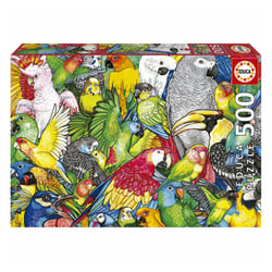 Puzzle perroquets - 500 pièces -  - Educa Borras