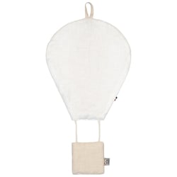 Montgolfière décorative en lin