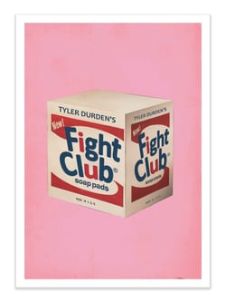 Affiche - Fight club - David Redon