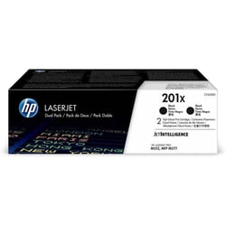 Cartouches de toner noir H 201X pour Color LJ Pro MFP M277/M274/M252 - Pack de 2 authentiques
