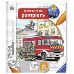Livre électronique éducatif tiptoi - Je découvre les pompiers - Mixte - A partir de 4 ans