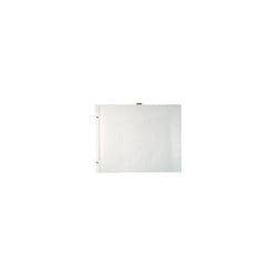 Sachet de 10 Recharges pour album à vis pages blanches - 29x37 cm - Blanc - x 3 - Exacompta