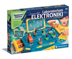Coffret scientifique Science and Jeu – laboratoire d'électronique – Clementoni